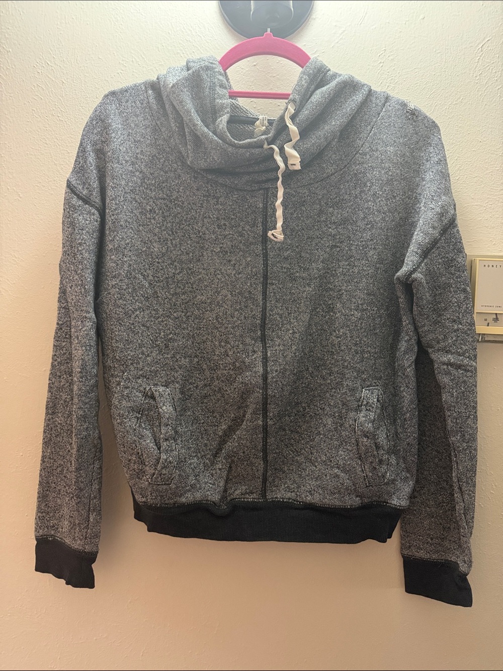 Gray Hooded Sweatshirt - Cozy Pullover